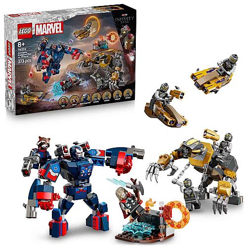 Lego | Marvel Avengers: Endgame Thor Chitauri'ye Karşı Süper Kahraman Aksiyonu 76322 - 1