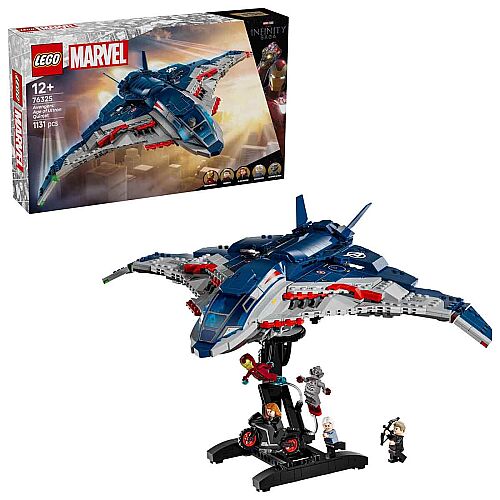 Lego | Marvel Avengers: Ultron Çağı Quinjet, Çocuklar için Yapım Seti 76325 - 1