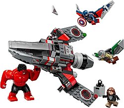 Lego Marvel Kaptan Amerika ile Red Hulk Savaşı 76292 - 2