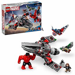 Lego Marvel Kaptan Amerika ile Red Hulk Savaşı 76292 - Lego
