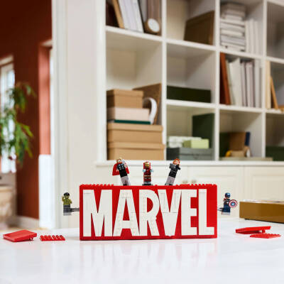 Lego Marvel: Marvel Logosu Ve Minifigürleri, İnşa Edilebilen Set 76313 - 7