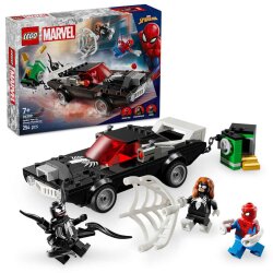 Lego Marvel Örümcek Adam, Venom Arabasına Karşı İnşa Edilebilen Oyuncak Araç Seti 76309 - LEGO