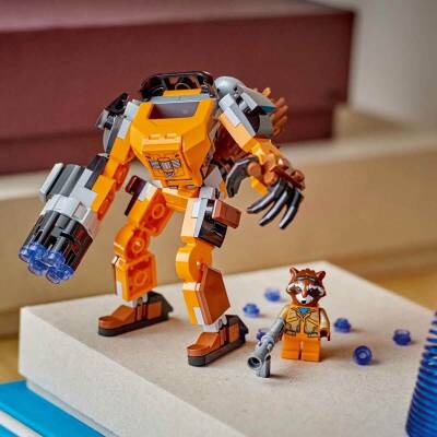 Lego® Marvel Rocket Robot Zırhı 76243 - 4