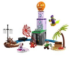 Lego Marvel Spidey Ekibi Yeşil Goblin'in Deniz Fenerinde 10790 - 1