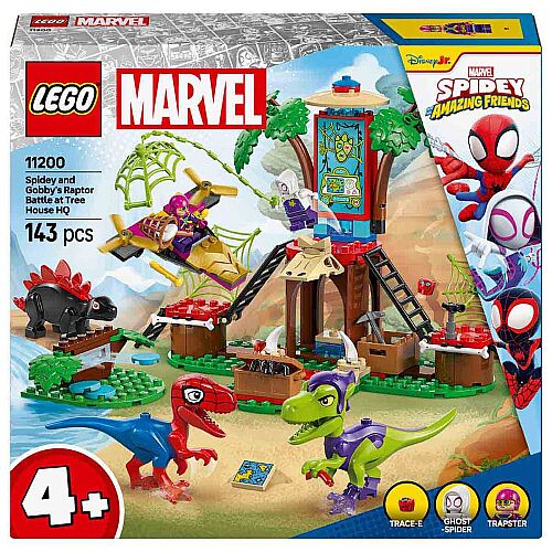 LEGO Marvel Spidey ve İnanılmaz Arkadaşları Ağaç Ev Karargahında Spidey ve Gobby'nin Raptor Savaşı 11200 - 9