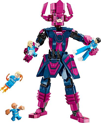Lego Marvel Studios Fantastik Dörtlü ve Galactus İnşaat Figürü 76316 - 2