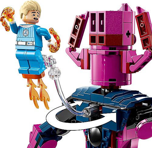 Lego Marvel Studios Fantastik Dörtlü ve Galactus İnşaat Figürü 76316 - 7