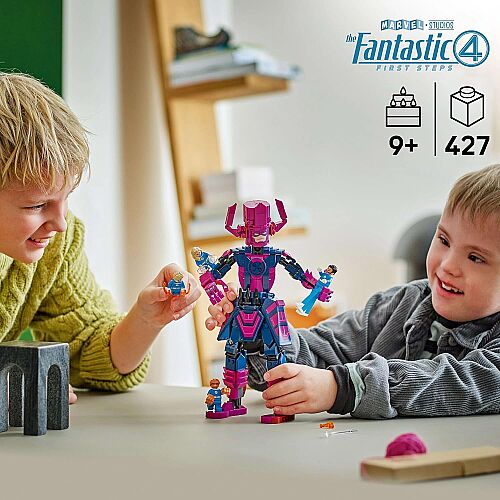 Lego Marvel Studios Fantastik Dörtlü ve Galactus İnşaat Figürü 76316 - 5