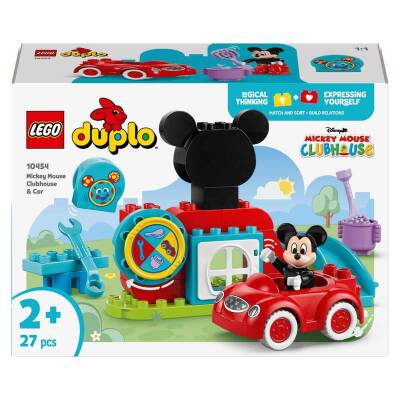 Lego Mickey Fare’nin Kulüp Evi ve Arabası 10454 - 2