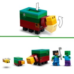 Lego Minecraft Kiraz Çiçeği Bahçesi Oyuncağı 21260 - 2