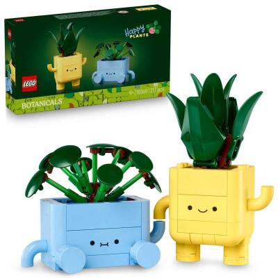 Lego Botanicals Mutlu Bitkiler 10349 - 1