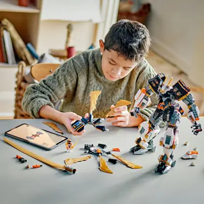 Lego Ninjago Cole’Un Titan Ejderha Robotu Macera Oyuncağı 71821 - 5