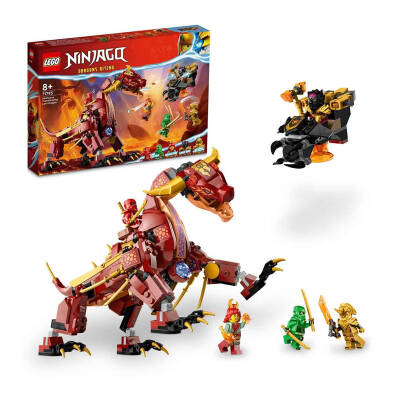 Lego Ninjago Heatwave Dönüşen Lav Ejderhası 71793 - 1