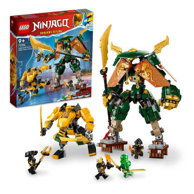 Lego Ninjago Lloyd ve Arin'in Ninja Ekibi Robotları 71794 - 1