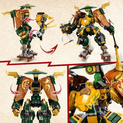 Lego Ninjago Lloyd ve Arin'in Ninja Ekibi Robotları 71794 - 3