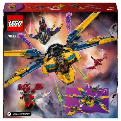Lego Nınjago® Ras ve Arin'İn Süper Fırtına Jeti Oyuncağı 71833 - 3