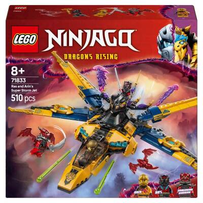 Lego Nınjago® Ras ve Arin'İn Süper Fırtına Jeti Oyuncağı 71833 - 2