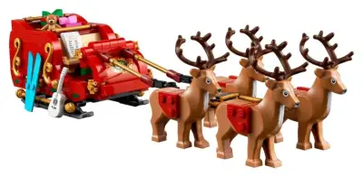 Lego Iconic Noel Baba'nın Kızağı Oyuncağı 40499 - 3