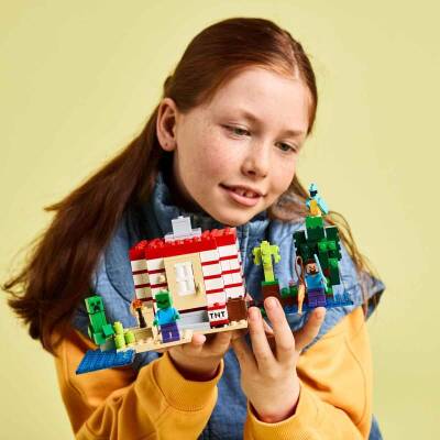 Lego Minecraft TNT Büyük Orman Evi 21275 - 9