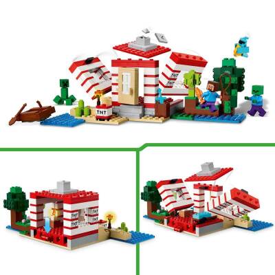 Lego Minecraft TNT Büyük Orman Evi 21275 - 3