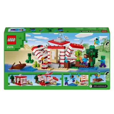 Lego Minecraft TNT Büyük Orman Evi 21275 - 7