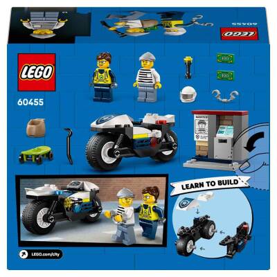 Lego City Polis Motosikleti Takibi 60455 - 3