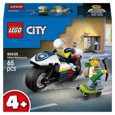 Lego City Polis Motosikleti Takibi 60455 - 2