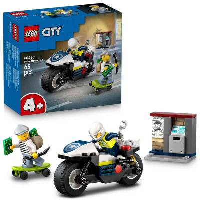 Lego City Polis Motosikleti Takibi 60455 - 1