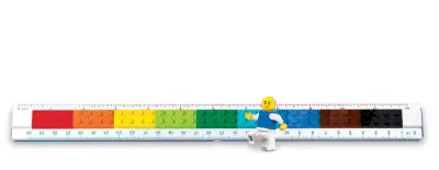 Lego Ruler with Minifigure - 52558 - 3
