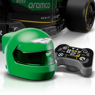 Lego Speed Champions Aston Martin Aramco F1 Amr24 Yarış Arabası Araç Seti 77245 - 5