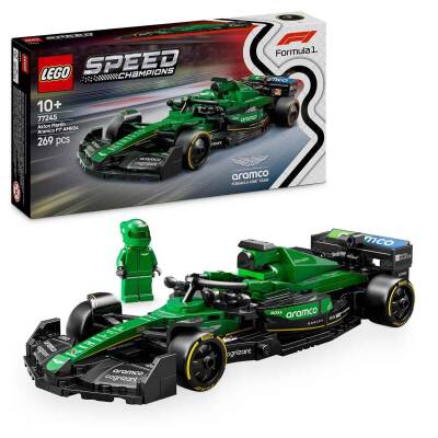 Lego Speed Champions Aston Martin Aramco F1 Amr24 Yarış Arabası Araç Seti 77245 - 1