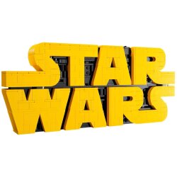 Lego Star Wars Brick-Built Star Wars Logo 75407 - 2