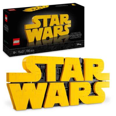Lego Star Wars Brick-Built Star Wars Logo 75407 - 1