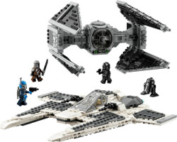 Lego Star Wars Mandalorian Fang Fighter Tie Interceptor'a Karşı 75348 - 2