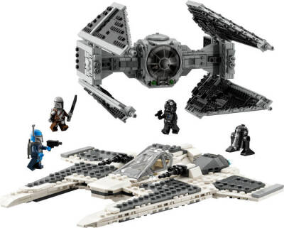 Lego Star Wars Mandalorian Fang Fighter Tie Interceptor'a Karşı 75348 - 2