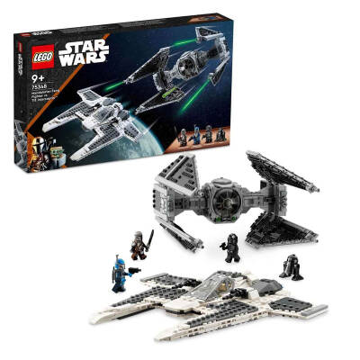 Lego Star Wars Mandalorian Fang Fighter Tie Interceptor'a Karşı 75348 - 1