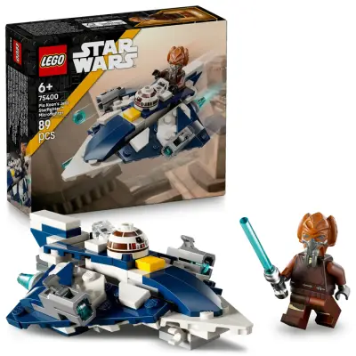 Lego Star Wars Plo Koon'S Jedi Starfighter Microfighter 75400 - 1