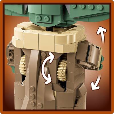 Lego Star Wars: The Mandalorian™ Uçan Bebek Arabalı Grogu™ İnşa Edilebilen Figürü 75403 - 4