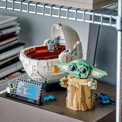 Lego Star Wars: The Mandalorian™ Uçan Bebek Arabalı Grogu™ İnşa Edilebilen Figürü 75403 - 7