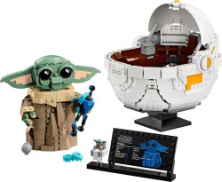 Lego Star Wars: The Mandalorian™ Uçan Bebek Arabalı Grogu™ İnşa Edilebilen Figürü 75403 - 3