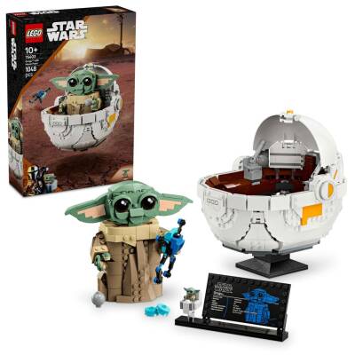 Lego Star Wars: The Mandalorian™ Uçan Bebek Arabalı Grogu™ İnşa Edilebilen Figürü 75403 - 2