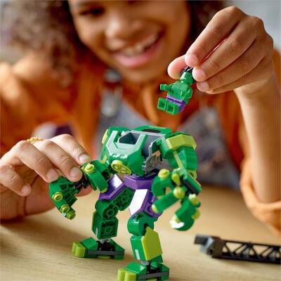 Lego Super Heroes Marvel Hulk Robot Zırhı 76241 - 5