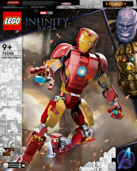 Lego Super Heroes Marvel Iron Man Figürü 76206 - 3