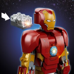 Lego Super Heroes Marvel Iron Man Figürü 76206 - 6