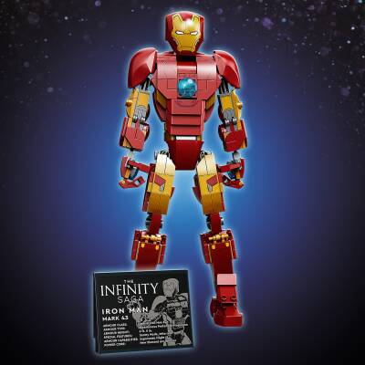 Lego Super Heroes Marvel Iron Man Figürü 76206 - 7
