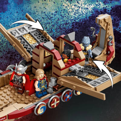 Lego Super Heroes Marvel Keçi Teknesi 76208 - 3