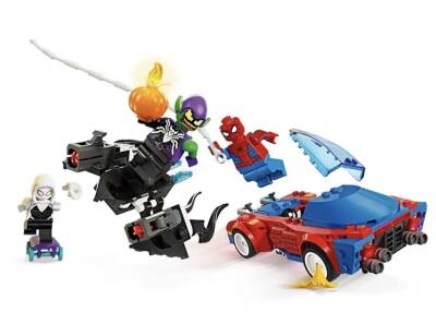 Lego Super Heroes Marvelspiderman Race Car Venom Green Goblin76279 - 3