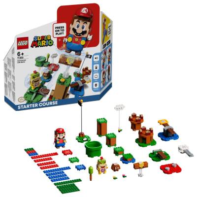 Lego Super Mario Adventures With Mario Starter Course Lsm71360 - 1