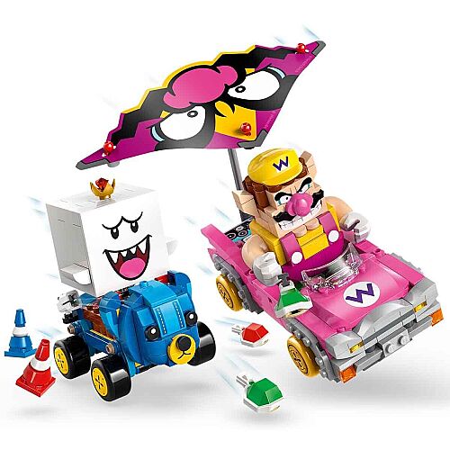Lego Super Mario: Mario Kart – Wario ve King Boo Figürleri 72038 - 2