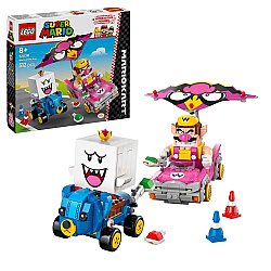 Lego Super Mario: Mario Kart – Wario ve King Boo Figürleri 72038 - 1